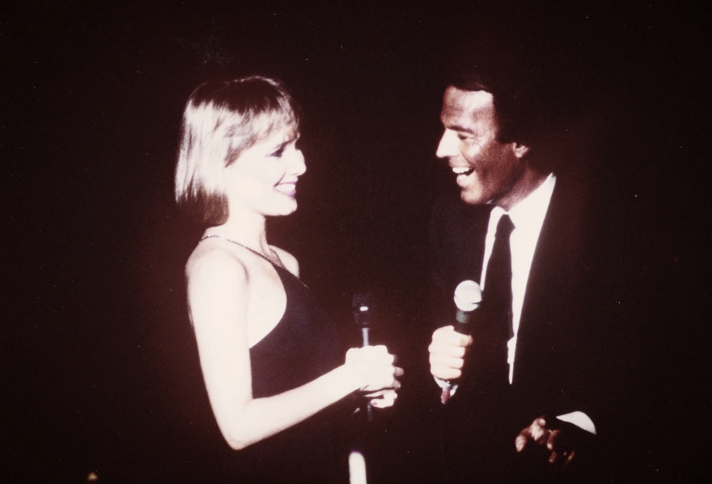 Janey with Julio Iglesias