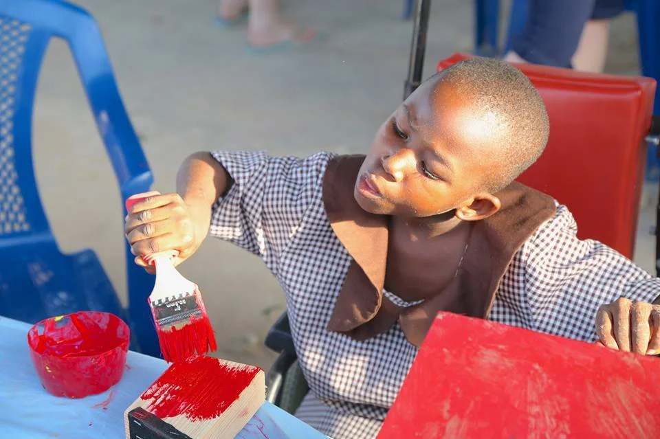 Our students participate in art and construction projects, during and after school.