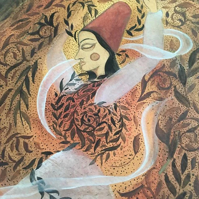 The happiness of the drop is to die in the river ~