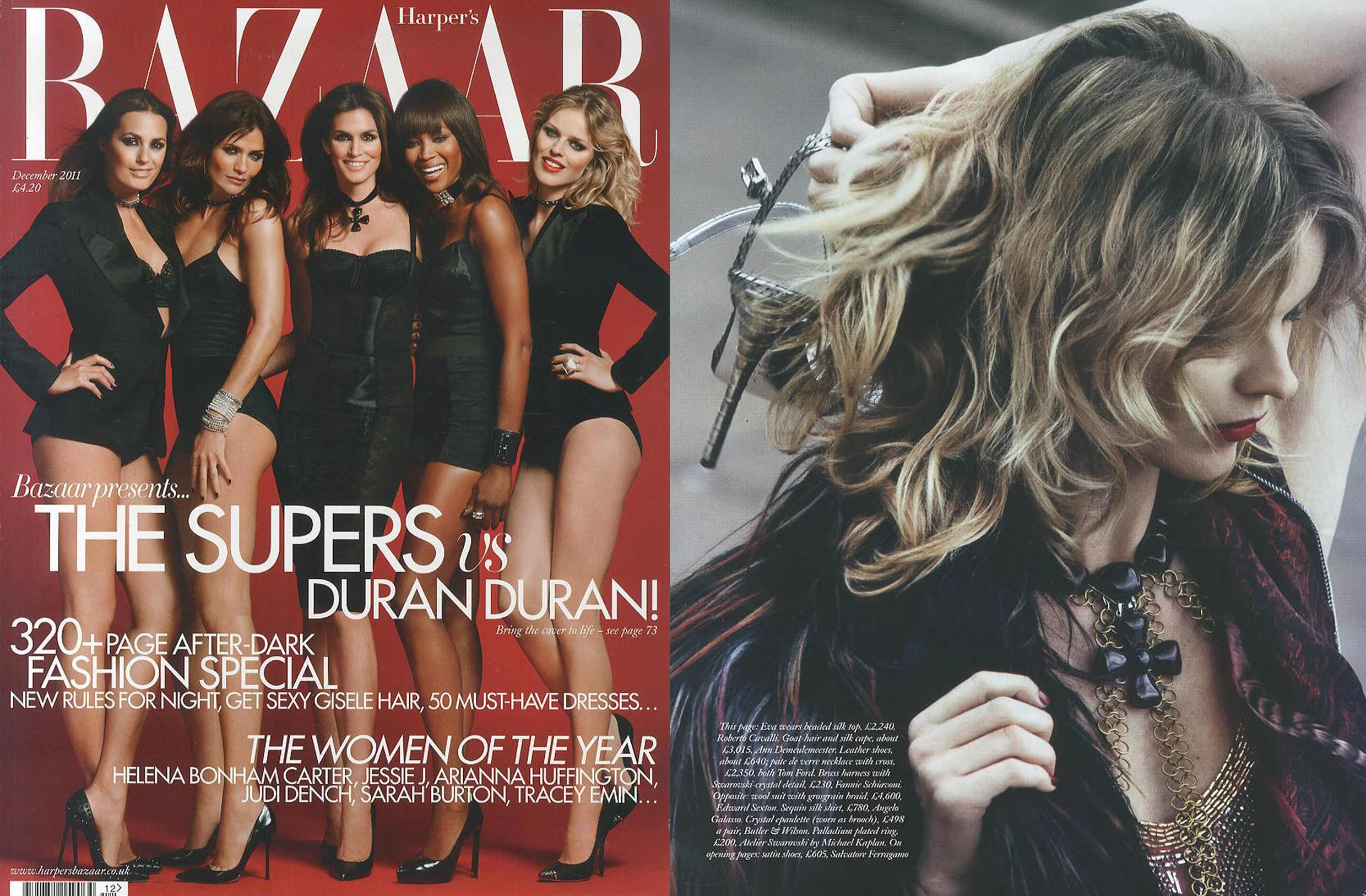HARPER'S BAZAAR UK EVA HERZIGOVA