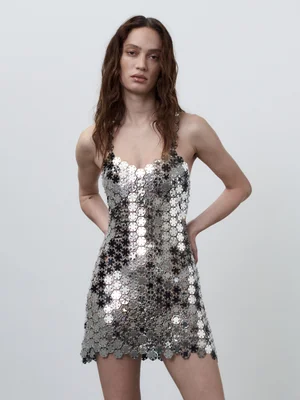 fannie schiavoni gold dress FANNIE SCHIAVONI Zuri Dress in Gold