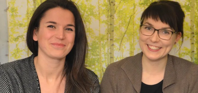 Lisa Gerkens and Heini Salovuori of Leeluu Labs