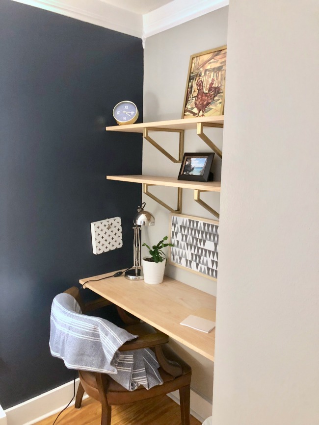 Jules and Louis Blog - A cute adorable home in Tallahassee - desk in bedroom.jpg