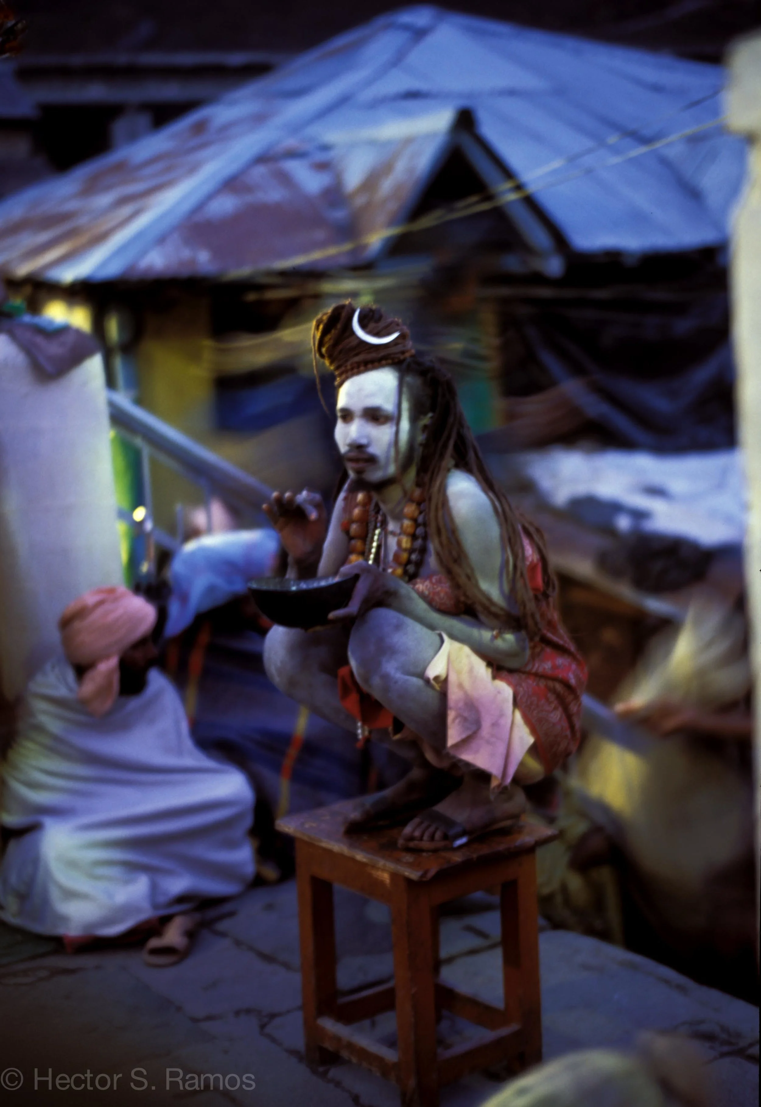 Sadhu. Kedarnath. Leica MP, 50mm Summilux, Velvia 50.