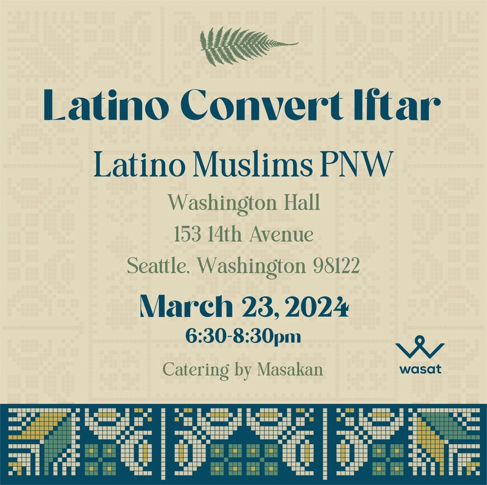 Latino Convert Iftar @ Washington Hall
