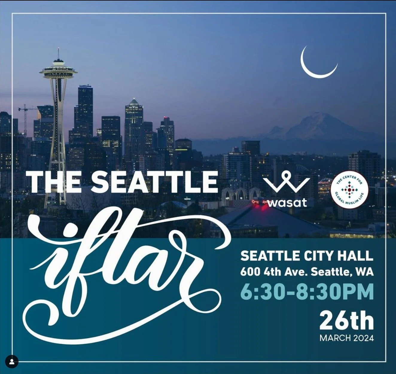 Community Iftar @ Seattle City Hall