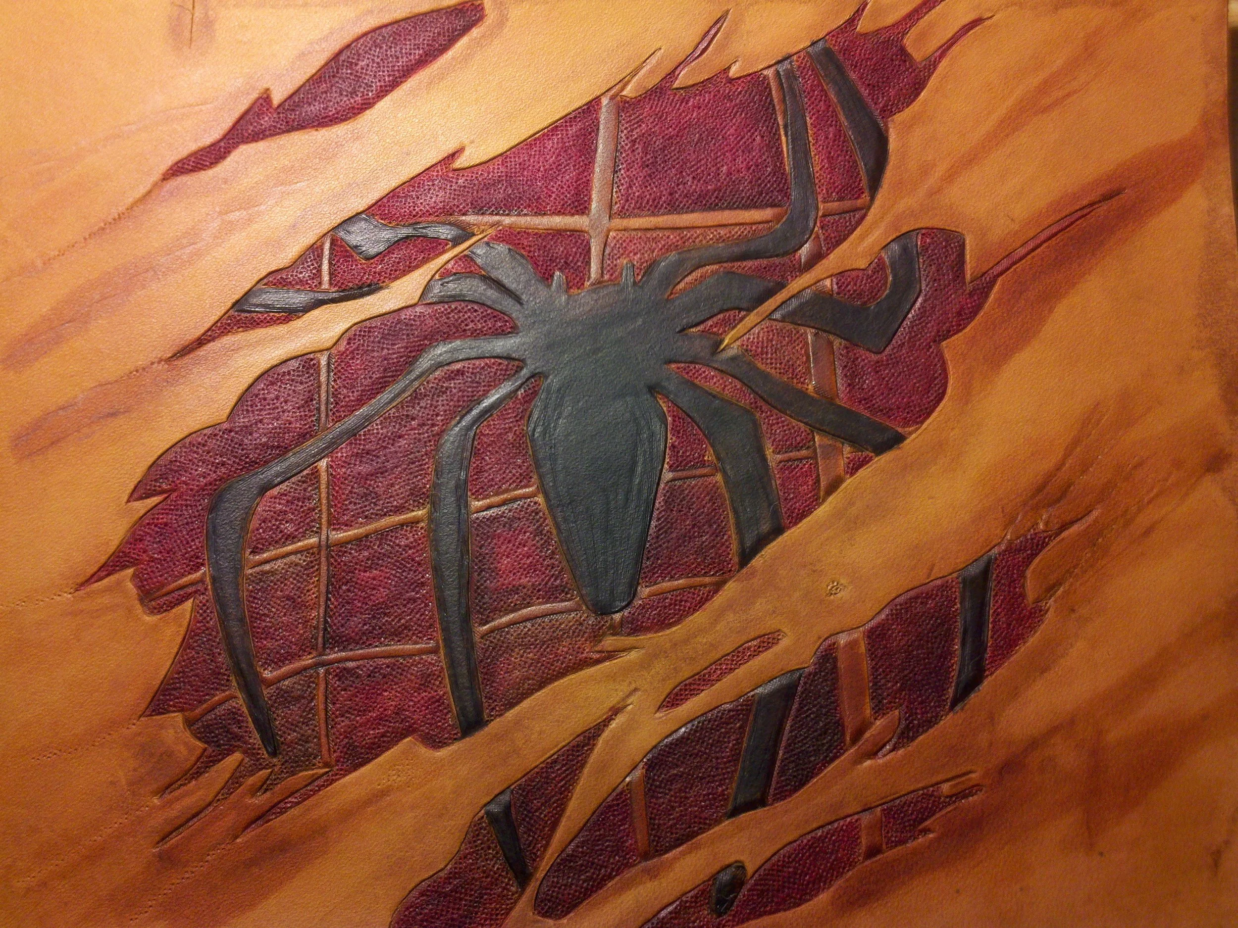Spider under skin 