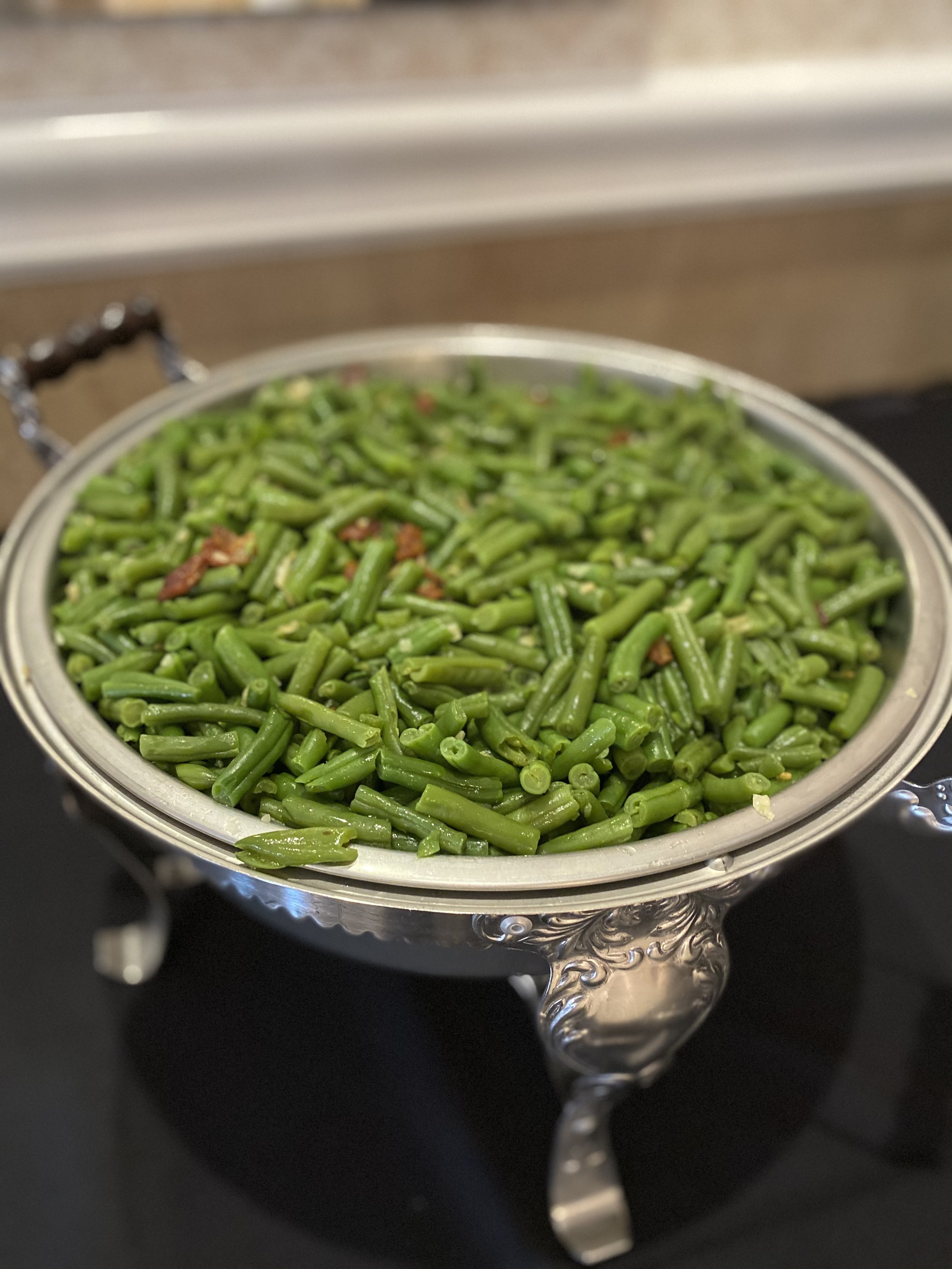 Green Beans: Bacon &amp; Onions