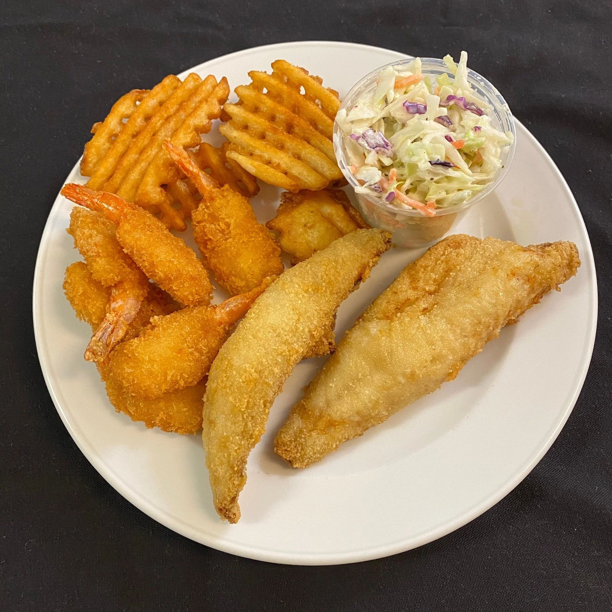 Perch &amp; Shrimp Combo