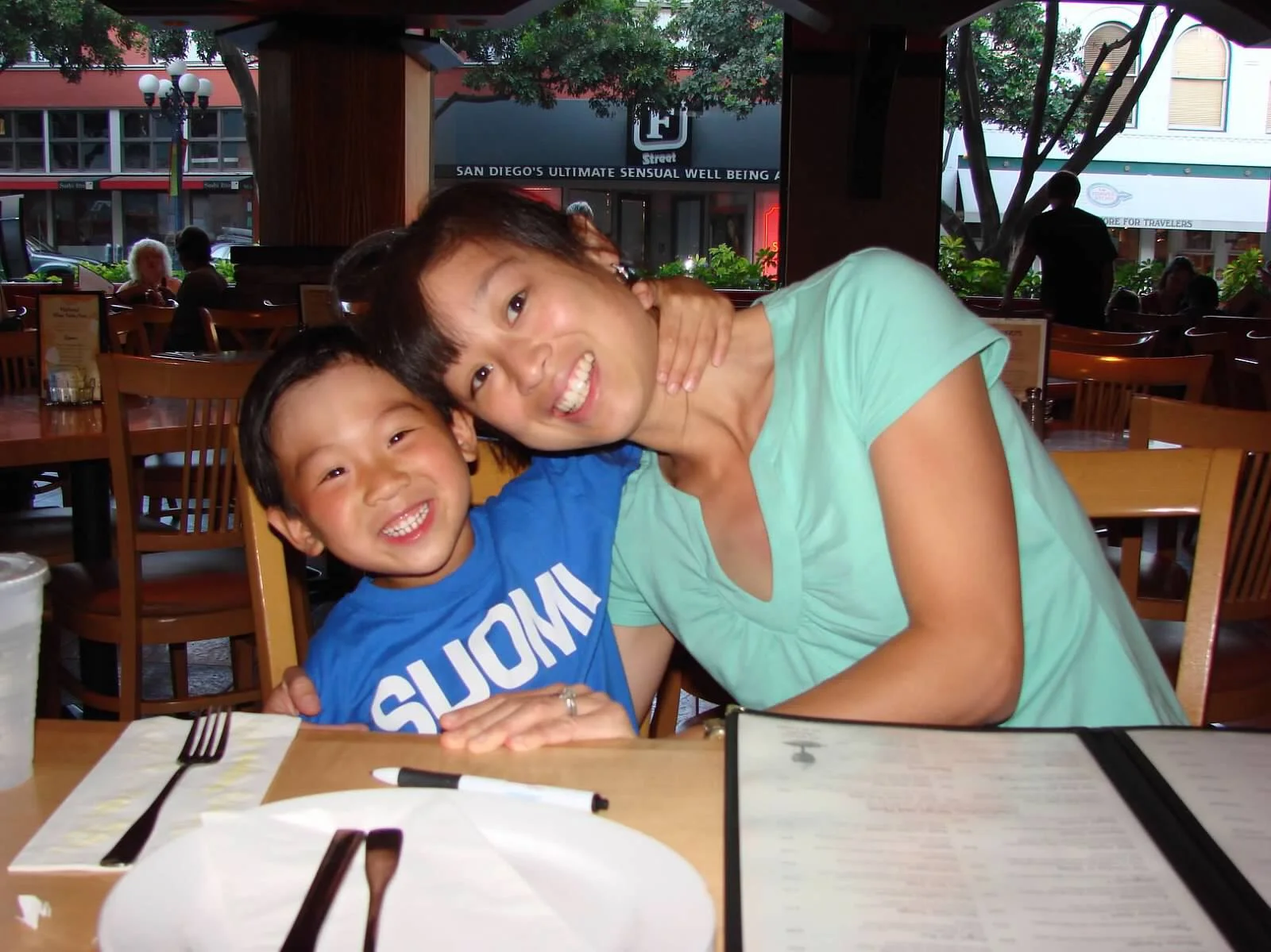 Ruby and her nephew, Max