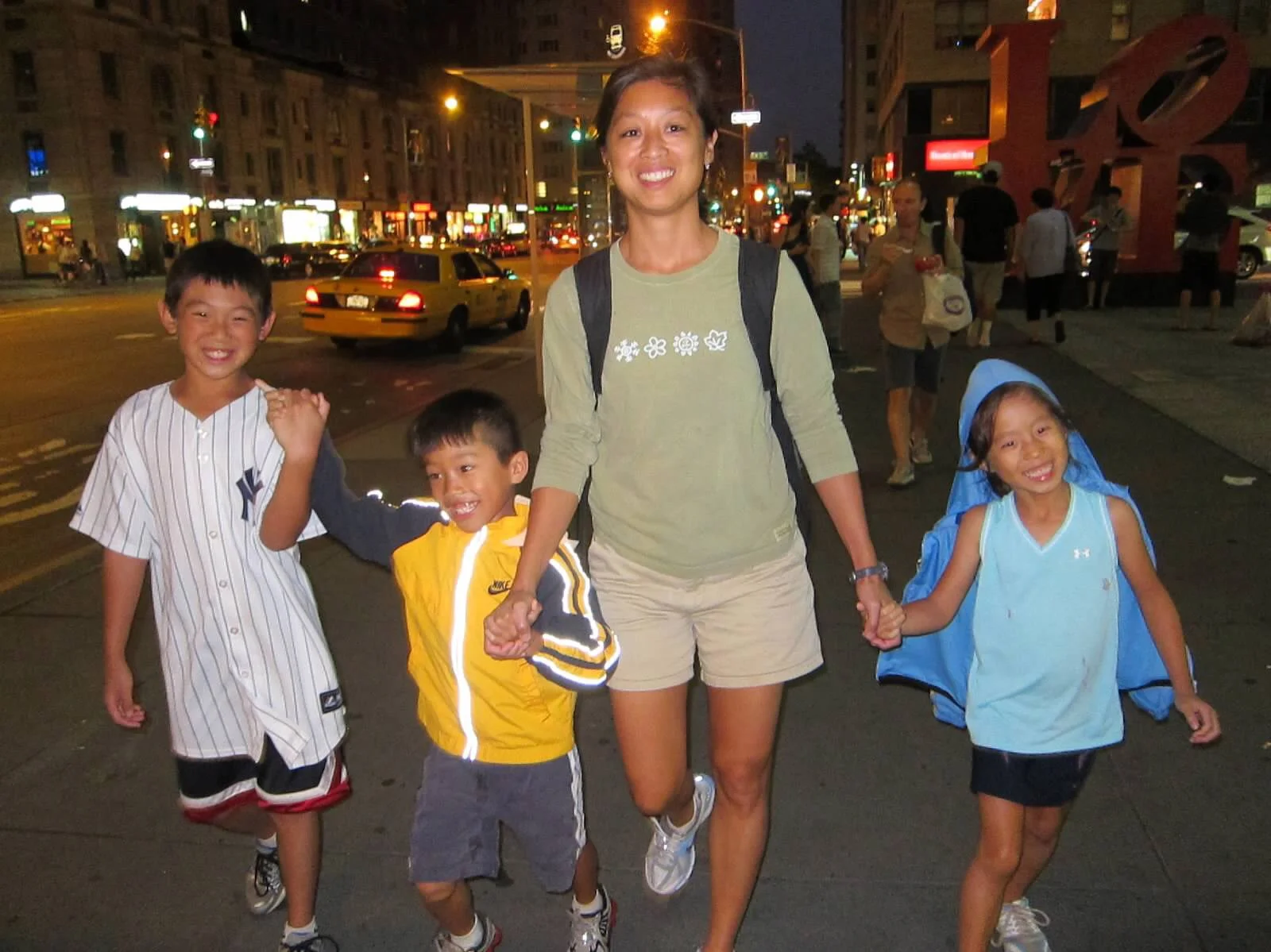 Strolling through NYC