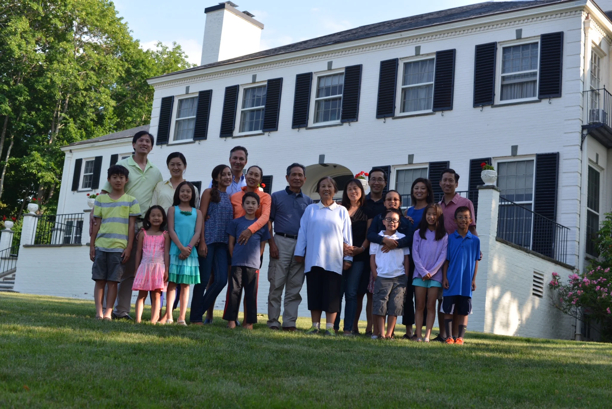 Chiang family reunion in Maine