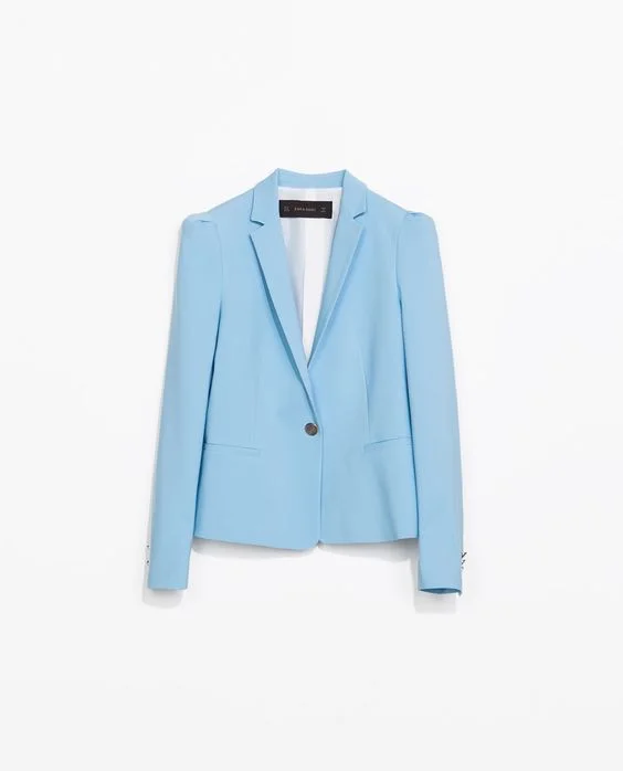 Zara Blazer with Gathered Shoulders.jpg