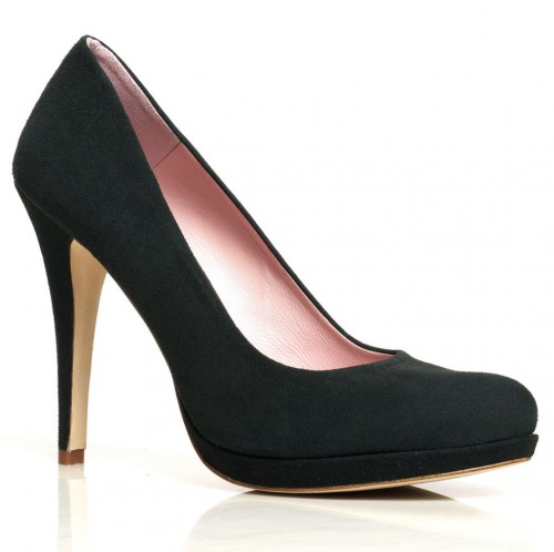 Details about   Woman Shoe J & J Court Shoe Valerie Black