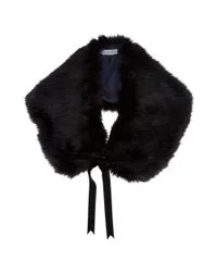 Photo Via Lyst: https://www.lyst.co.uk/accessories/jigsaw-faux-fur-tippet-black/