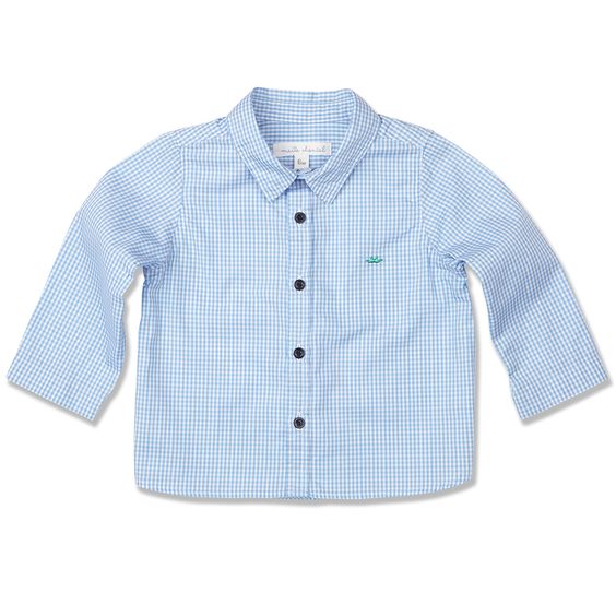 Marie Chantal Pale Blue Checkered Shirt.jpg