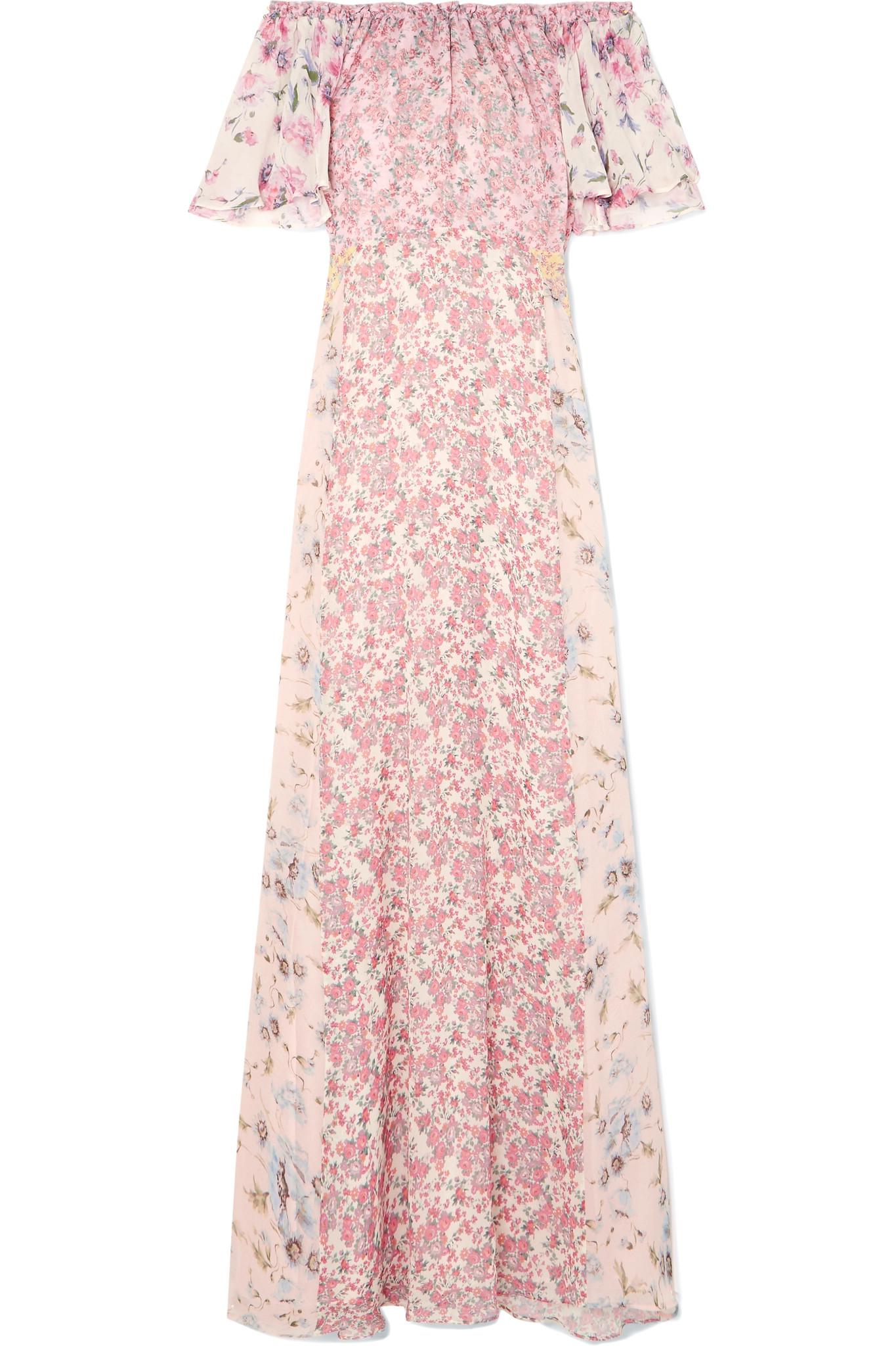 loveshackfancy-pink-Evelyn-Off-the-shoulder-Floral-print-Silk-georgette-Maxi-Dress.jpeg