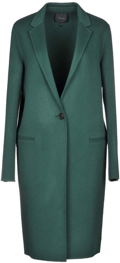 Theory hot sale green coat