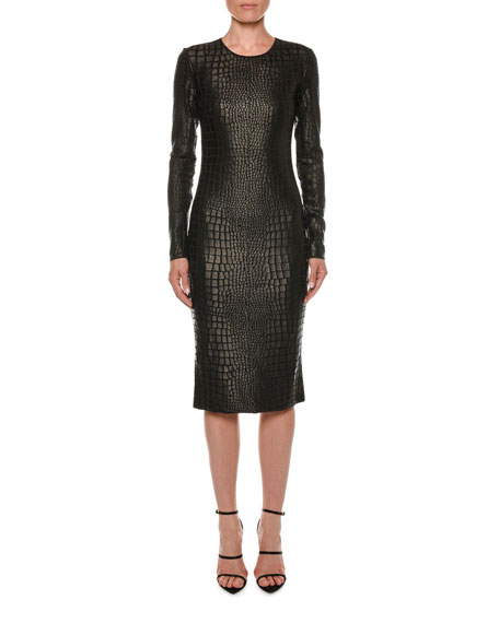 Tom Ford Croc-Effect Dress — UFO No More