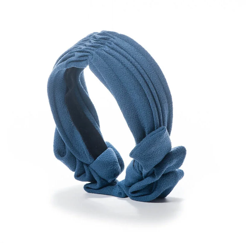 Jane Taylor Diamond Crepe Pleated Band