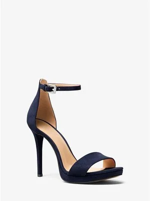 Michael Kors Hutton Sandals in Navy Suede