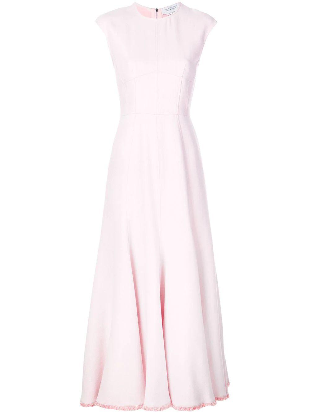 Gabriela Hearst Crowther Dress in Pink
