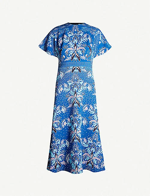 Peter Pilotto Floral Cloque Dress