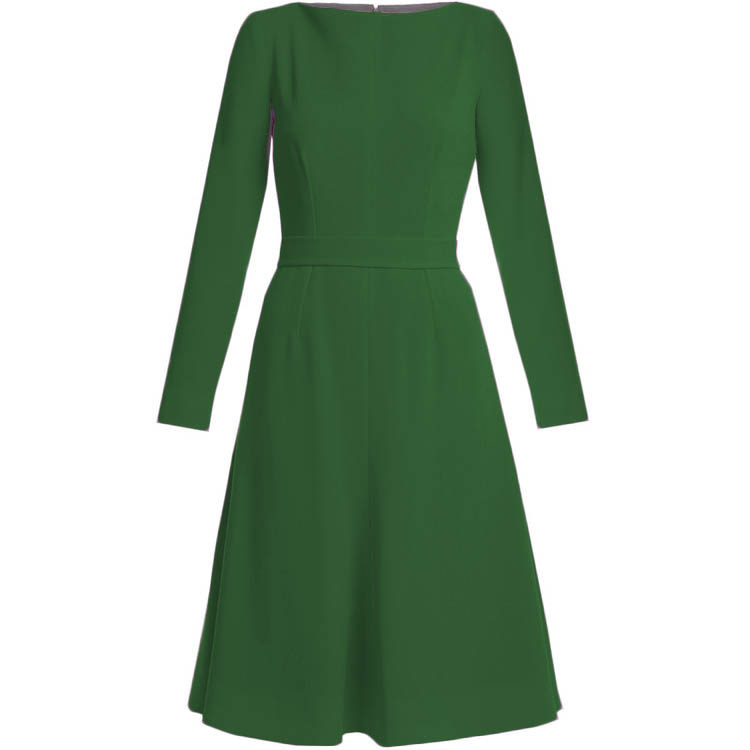 Emilia Wickstead Kate Dress in Green — UFO No More