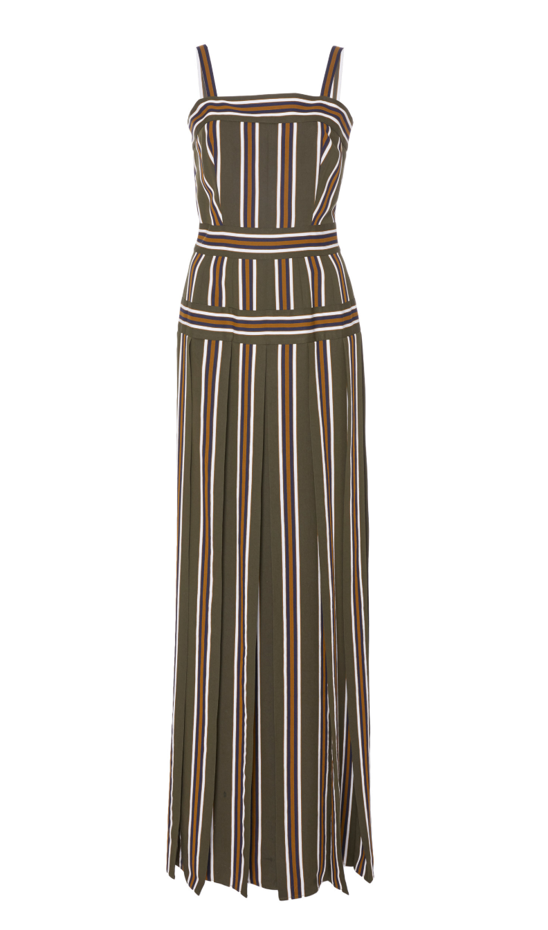 Michael Kors Chain Pleated Midi Dress  UFO No More
