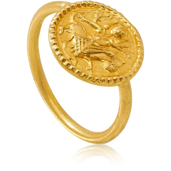 Pippa Small Durga Round Ring