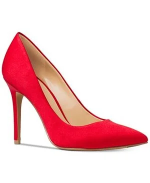 Michael Kors Claire Pumps in Red Satin