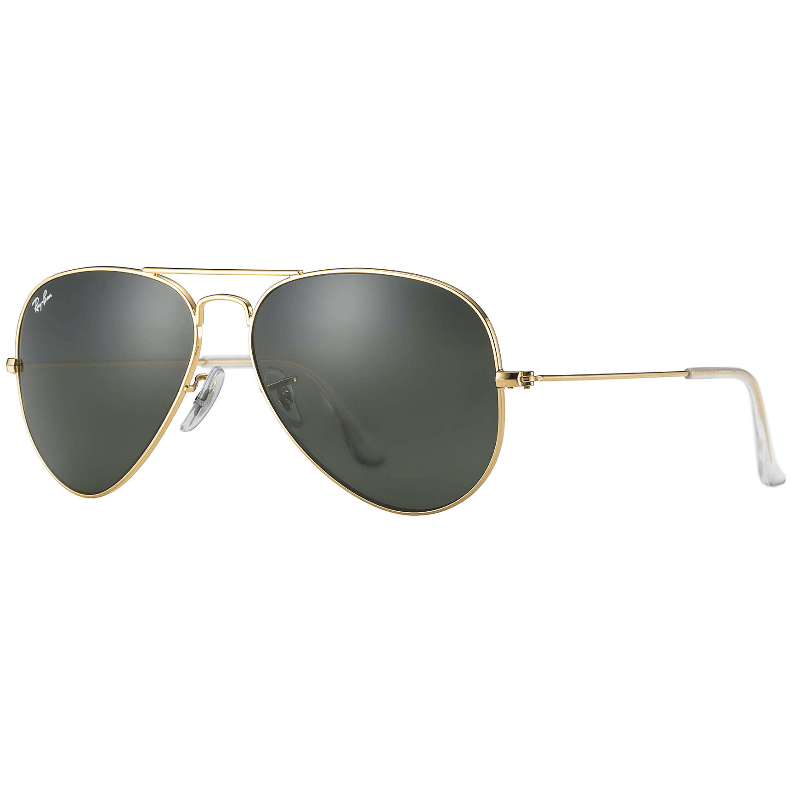 Ray Ban 'Classic' Aviator Sunglasses in Gold Frame-Meghan Markle
