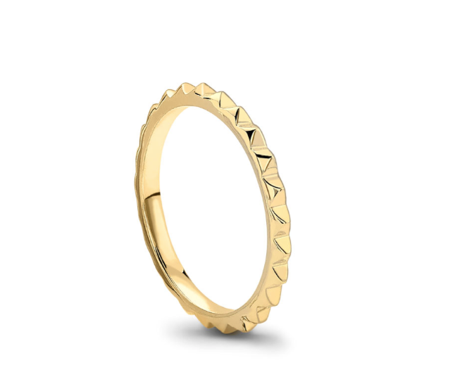 Missoma Nexus Pyramid Shape Ring