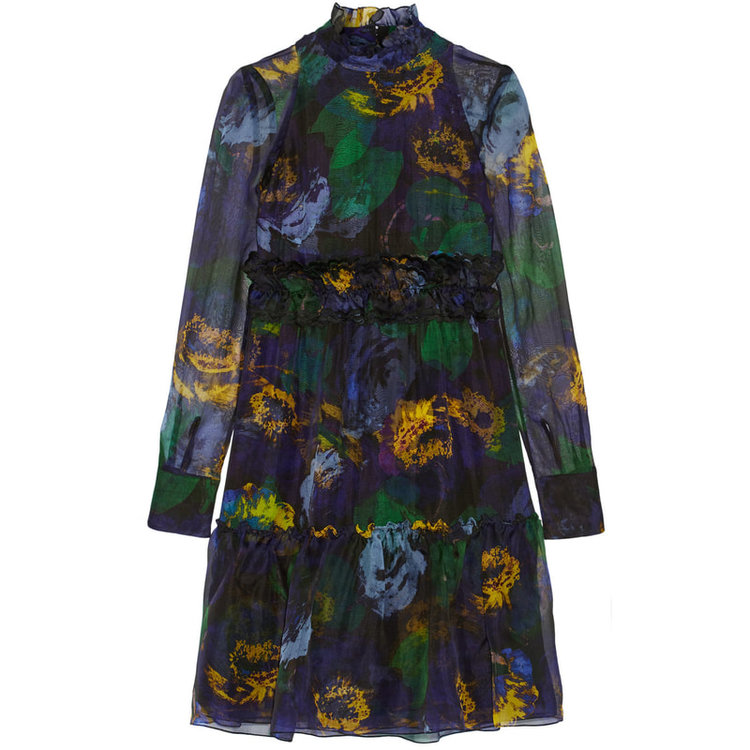 Erdem Davina Silk Organza Dress — UFO No More