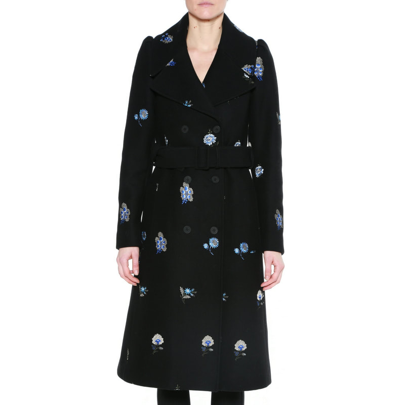 Stella McCartney Floral Embroidered Coat — UFO No More