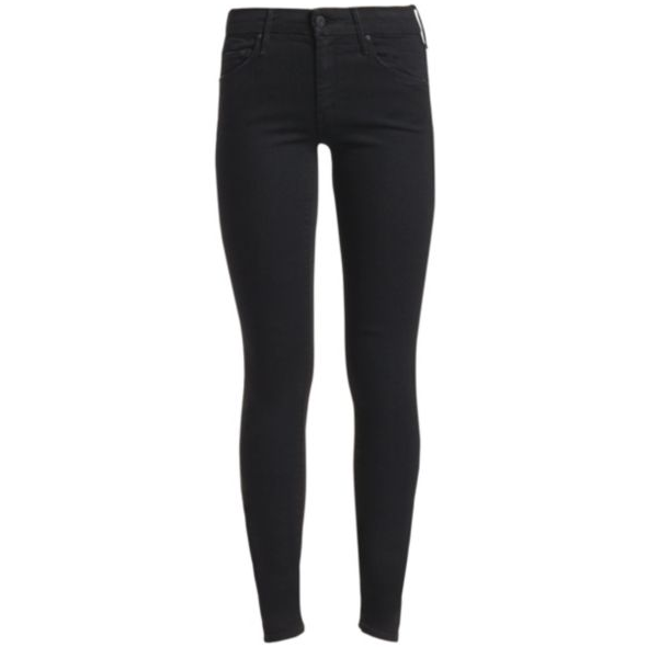 Mother Denim Looker Skinny Jeans in Not Guilty Black — UFO No More