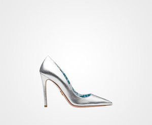 Prada Pointed Metallic Pumps