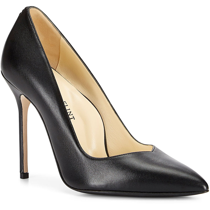 Sarah Flint Perfect Pump 100 in Black Leather — UFO No More