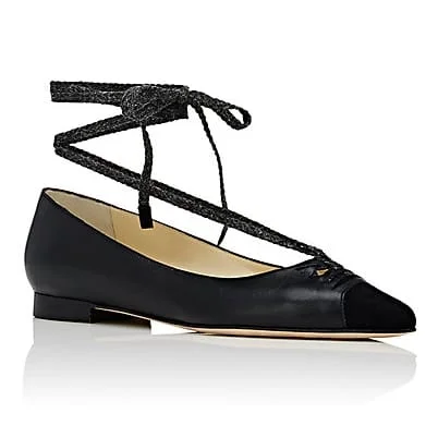 Sarah Flint Lily Ankle-Tie Flats