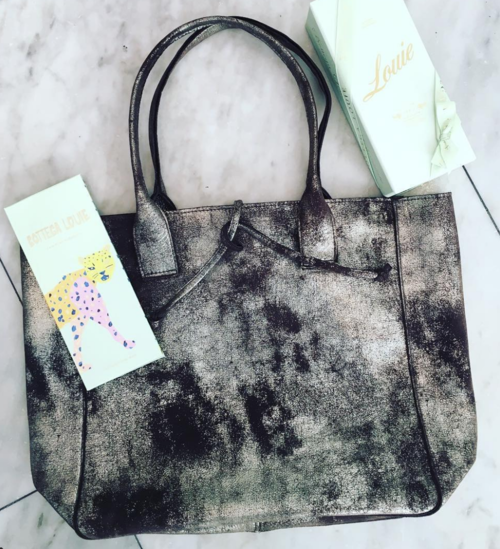 Legend of Lido Gunmetal Tote