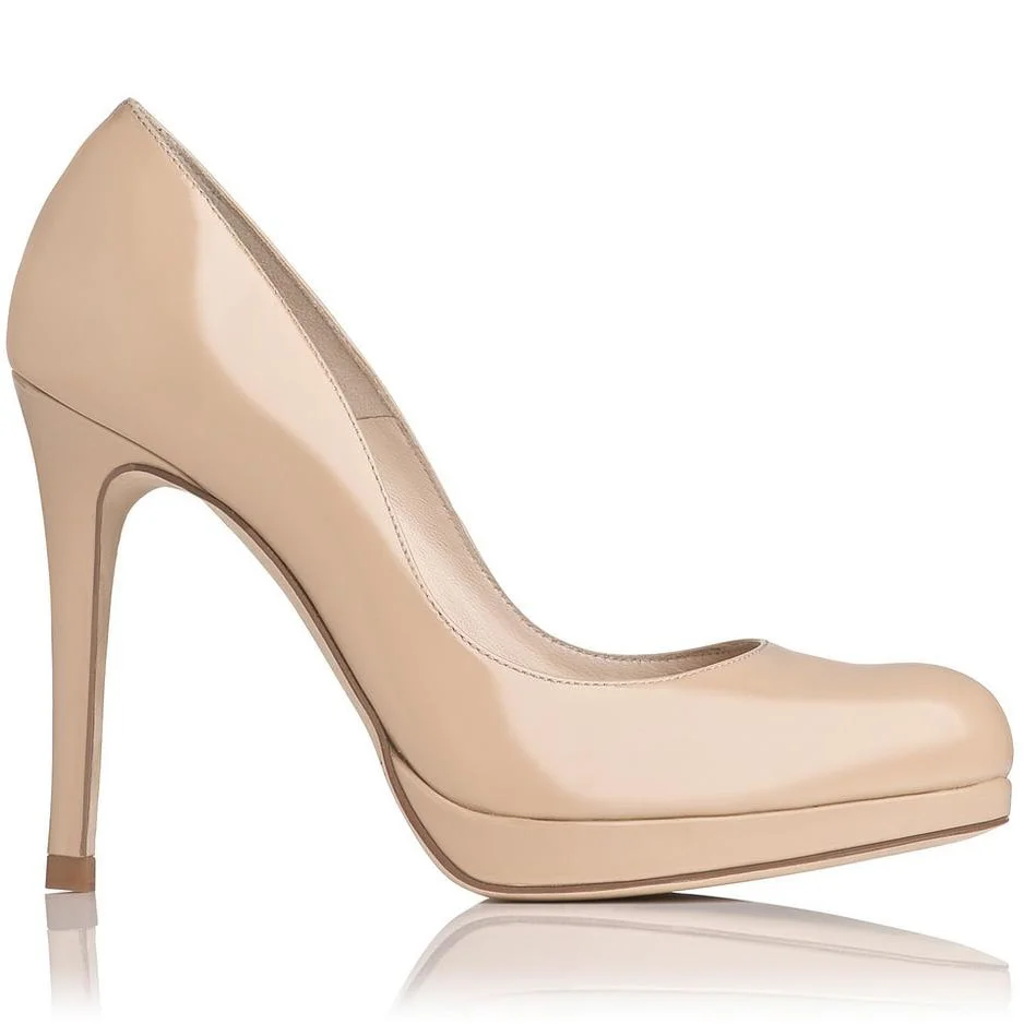 LK Bennett Sledge Pumps in Taupe
