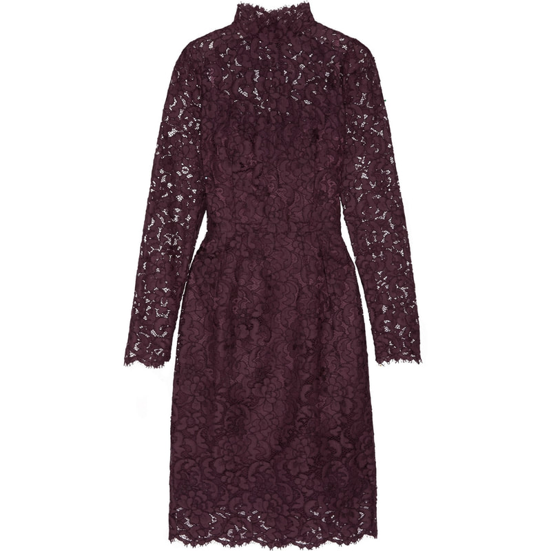 Dolce & Gabbana Floral Lace Dress in Black — UFO No More