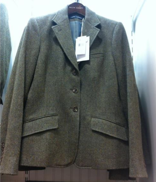 Ralph Lauren Green Hacking Jacket