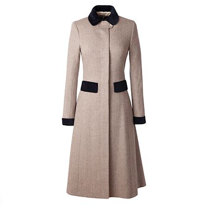 Katherine Hooker Contrast Coat