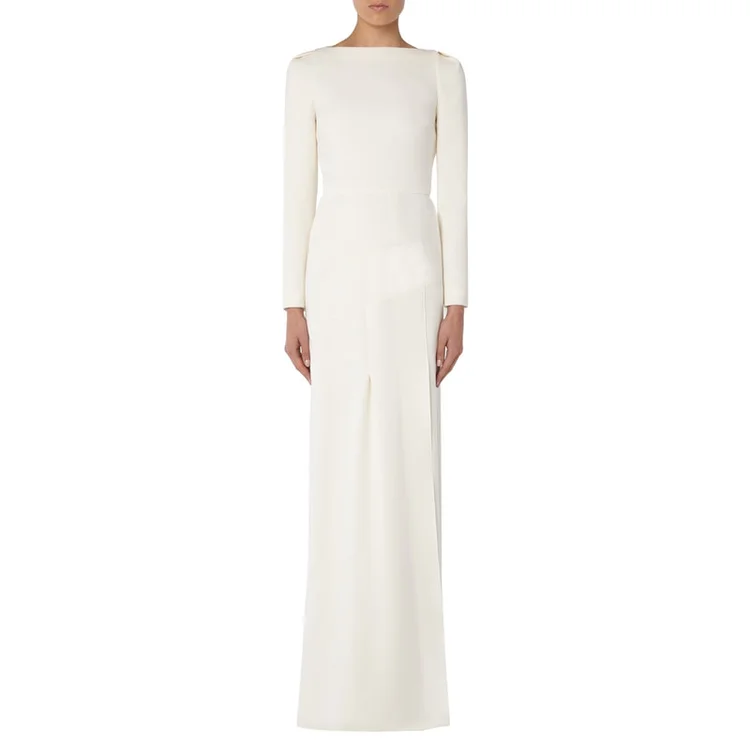princess polly baby blue dress Roland Mouret Black Asymmetric Neck Dress — UFO No More