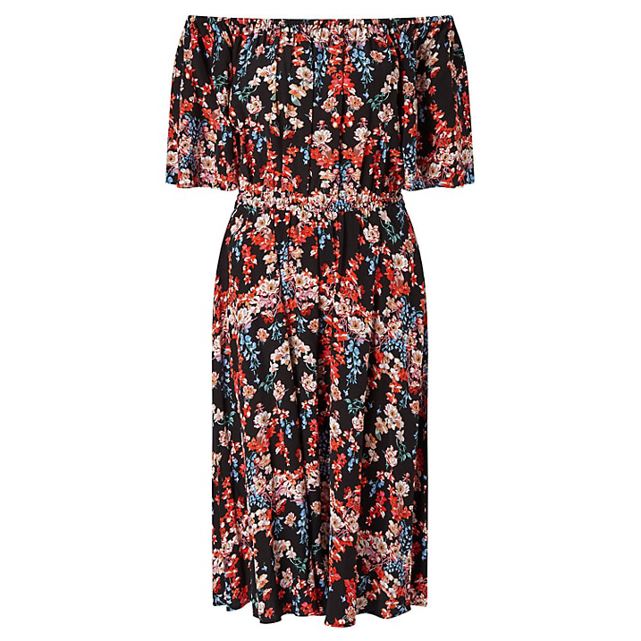 Somerset by Alice Temperley Black 'Peony' Off The Shoulder Dress — UFO ...