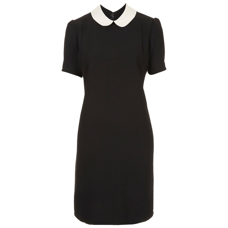 Topshop Contrast Collar Dress — UFO No More