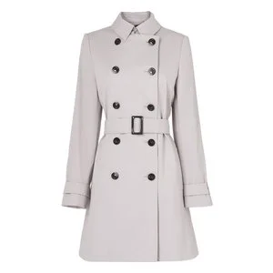 LK Bennett Boston Trench Coat in Pebble