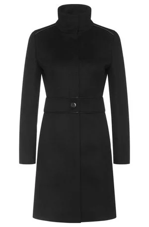 Hugo Boss Maje Coat in Black