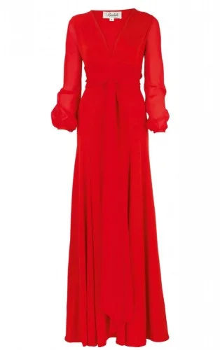 Beulah London Sarai Silk Gown